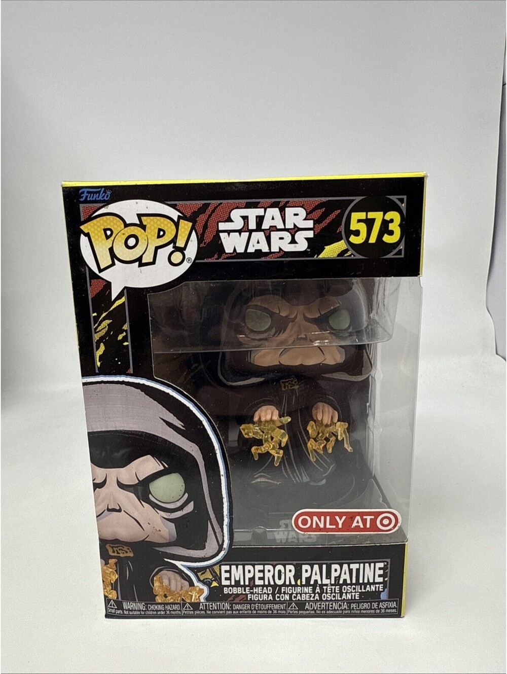 Funko Pop! Vinyl: Star Wars - Emperor Palpatine - Target (Exclusive) #573